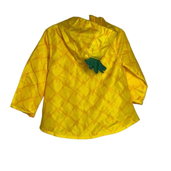 Carters toddler girls yellow pineapple raincoat sz 2T NWT - Picture 2 of 3